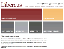 Tablet Screenshot of libercus.com